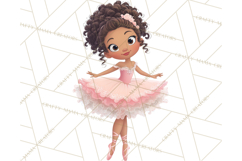 Diverse Ballerina Nutcracker Clipart PNG Product Image 4