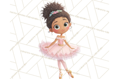 Diverse Ballerina Nutcracker Clipart PNG Product Image 5