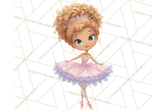 Diverse Ballerina Nutcracker Clipart PNG Product Image 2
