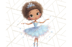 Diverse Ballerina Nutcracker Clipart PNG Product Image 4
