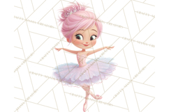 Diverse Ballerina Nutcracker Clipart PNG Product Image 2