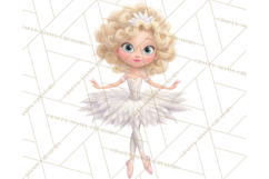 Diverse Ballerina Nutcracker Clipart PNG Product Image 3