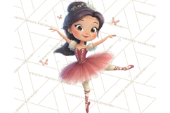Diverse Ballerina Nutcracker Clipart PNG Product Image 4
