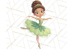 Diverse Ballerina Nutcracker Clipart PNG Product Image 4