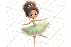 Diverse Ballerina Nutcracker Clipart PNG Product Image 5
