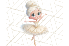 Diverse Ballerina Nutcracker Clipart PNG Product Image 3