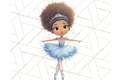 Diverse Ballerina Nutcracker Clipart PNG Product Image 2