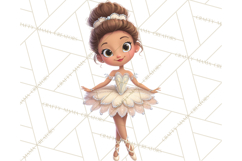 Diverse Ballerina Nutcracker Clipart PNG Product Image 3