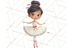 Diverse Ballerina Nutcracker Clipart PNG Product Image 5