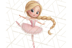 Diverse Ballerina Nutcracker Clipart PNG Product Image 2