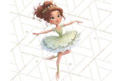 Diverse Ballerina Nutcracker Clipart PNG Product Image 2
