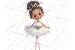 Diverse Ballerina Nutcracker Clipart PNG Product Image 2
