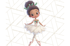 Diverse Ballerina Nutcracker Clipart PNG Product Image 3