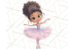 Diverse Ballerina Nutcracker Clipart PNG Product Image 4
