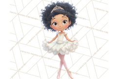 Diverse Ballerina Nutcracker Clipart PNG Product Image 5