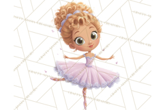 Diverse Ballerina Nutcracker Clipart PNG Product Image 2