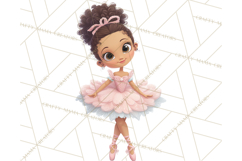 Diverse Ballerina Nutcracker Clipart PNG Product Image 4