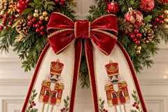 Nutcracker Christmas Machine Embroidery Design Product Image 5