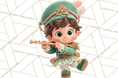 Nutcracker Suite Clipart, Childlike Christmas Clip Art Product Image 3