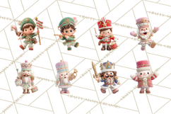 Nutcracker Suite Clipart, Childlike Christmas Clip Art Product Image 8