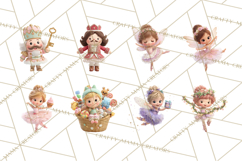 Nutcracker Suite Clipart, Childlike Christmas Clip Art Product Image 9