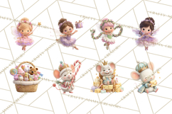 Nutcracker Suite Clipart, Childlike Christmas Clip Art Product Image 6
