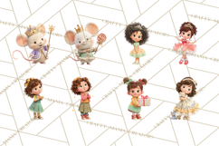Nutcracker Suite Clipart, Childlike Christmas Clip Art Product Image 5
