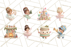 Nutcracker Suite Clipart, Childlike Christmas Clip Art Product Image 3