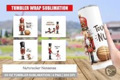 Nutcracker Nonsense Tumbler Product Image 1
