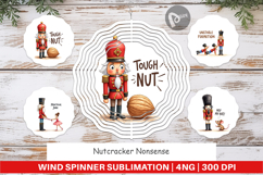 Nutcracker Nonsense Wind Spinner Product Image 1