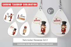 Nutcracker Nonsense Earring Product Image 1