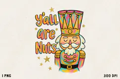 Festive Christmas Sublimation PNG | Funny Holiday Clipart Product Image 1