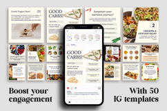 Nutrition Coach Instagram Post Templates Product Image 6