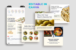 Nutrition Coach Instagram Post Templates Product Image 4
