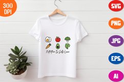 Nutrition Is Self-Love SVG, Self Care Sweater PNG Product Image 1