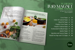 Nutrition Ebook Lead Magnet Template Product Image 3