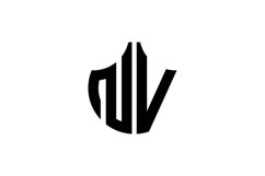NV Logo design Product Image 1