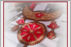 In the hoop embroidery design a set of designs jewelry Tulip Product Image 3