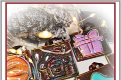 ITH Christmas Set of 12 patterns for pendants EmbroDesign Product Image 5