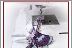 ITH Bird Ornament Applique Machine Embroidery for Christmas Product Image 5