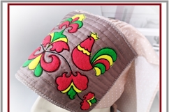 Step-by-Step Folk Headwear In The Hoop Sewing Tutorial Product Image 4