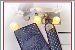 ITH Quilted Pen Case Snowy Christmas Embroidery Design Product Image 6