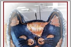 Toy in the hoop Cat. 2 hoops. Machine embroidery design. Product Image 5