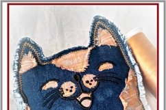 Toy in the hoop Cat. 2 hoops. Machine embroidery design. Product Image 6