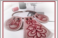 In The Hoop Folk Style Quilted Chest Ornament with FSL Product Image 2