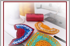 ITH Kokoshnik Brooch FSL Embroidery Project Product Image 3