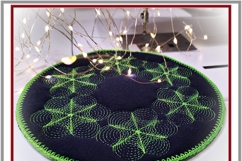 Quilted In The Hoop Mug Rug &amp; Placemat Cozy Embroidery Set Product Image 2