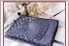 ITH Quilted Book Cover Winter&#039;s Tale Embroidery Design Product Image 3