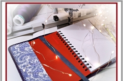 ITH Quilted Book Cover Winter&#039;s Tale Embroidery Design Product Image 7