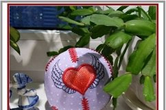 In the hoop ball Machine Embroidery Design. 3-piece. Product Image 2